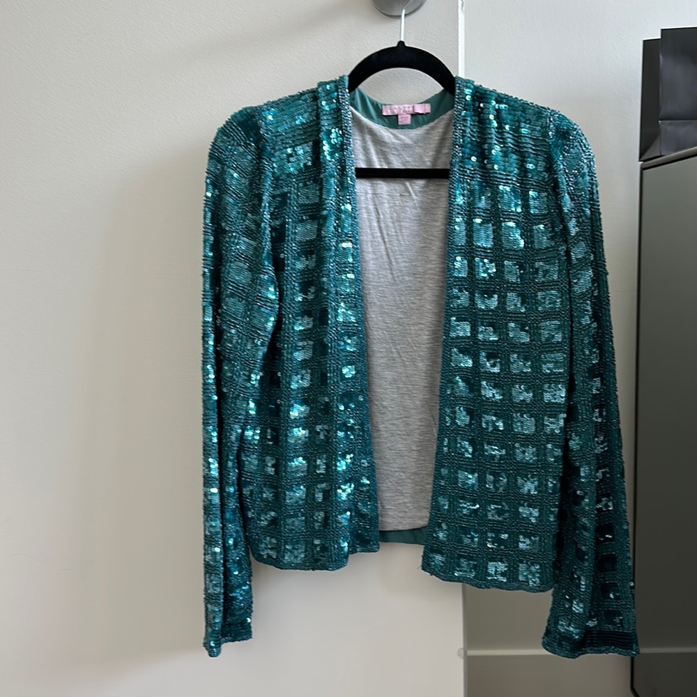 Calypso St Barth sequin blazer